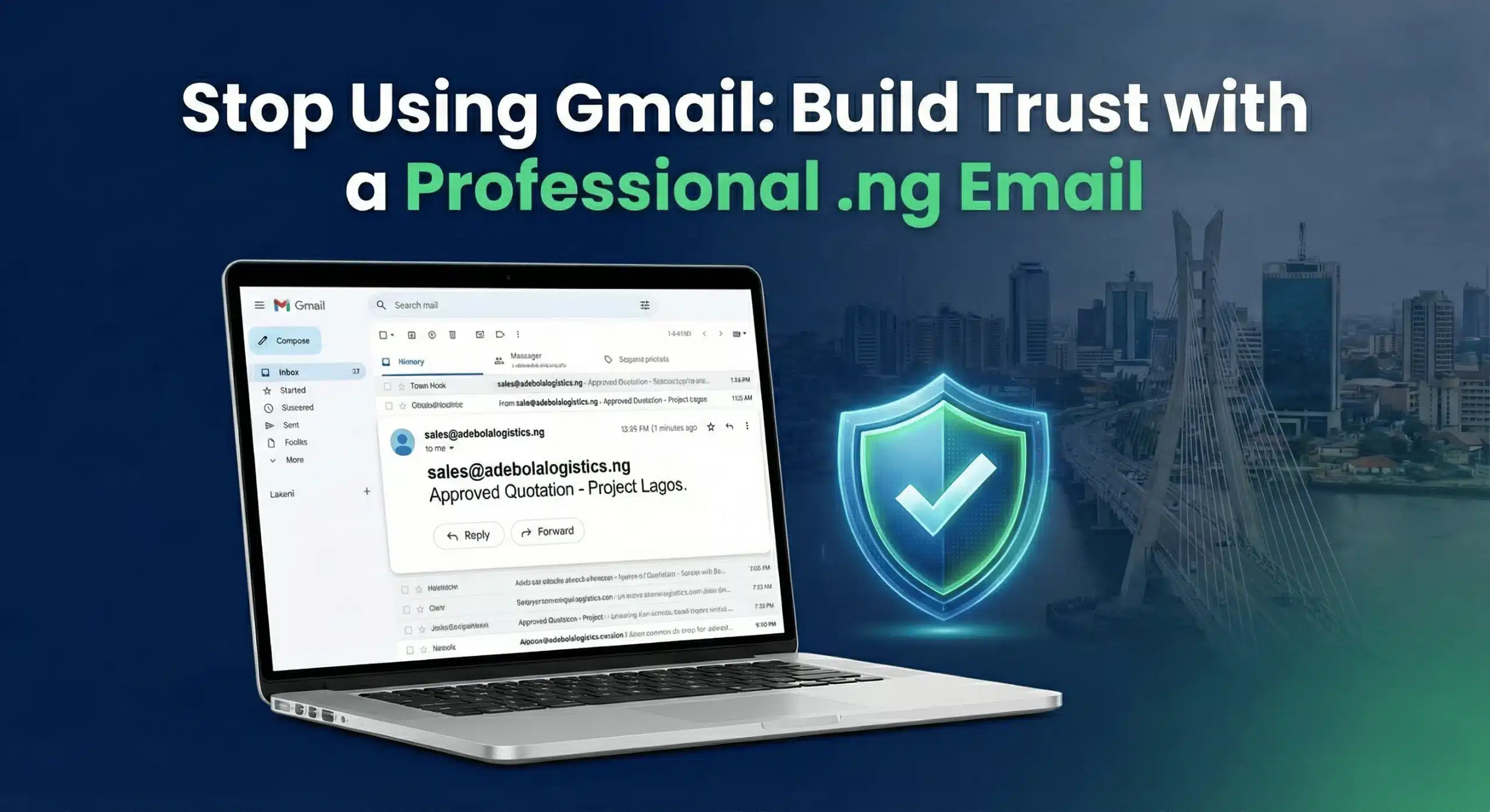 Professional business email