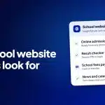 Nigerian school website features including online admissions, result checker and school fees payment